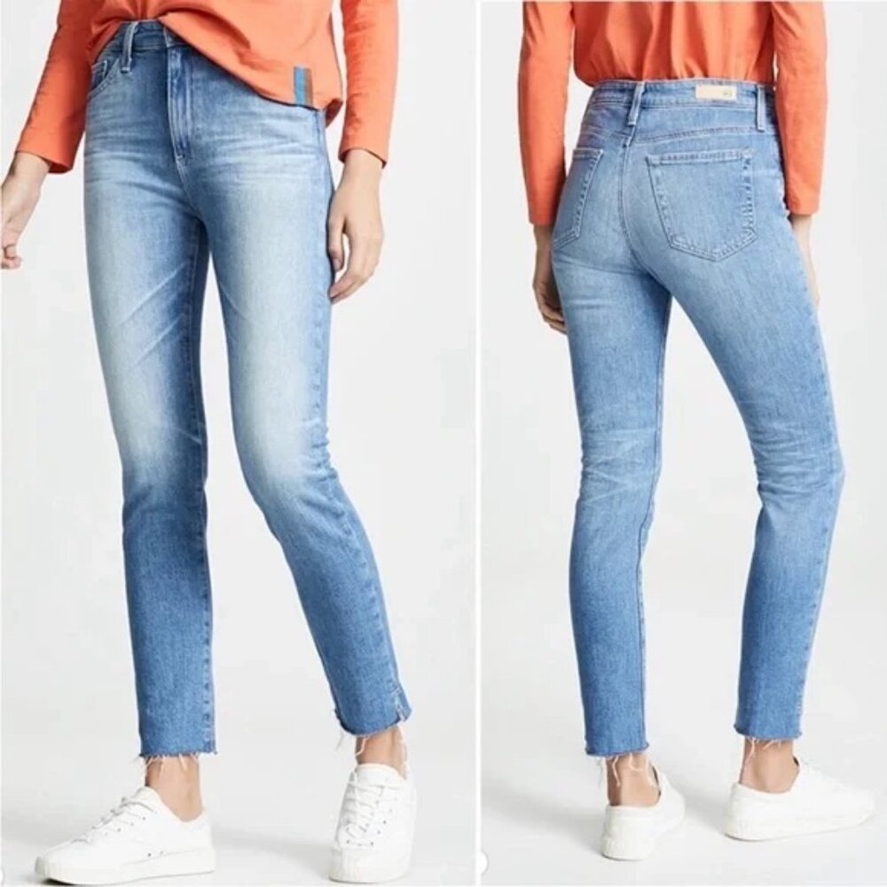 Adriano Goldschmied AG The Sophia Ankle High Rise Jeans Size 30R